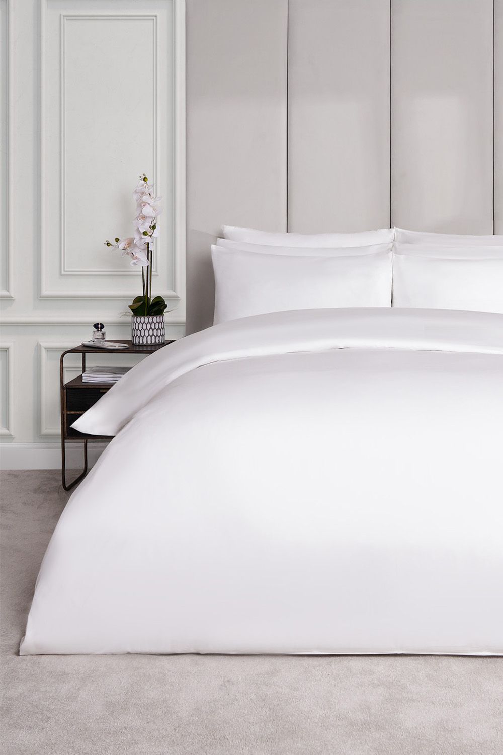 OHS 400 Thread Count Hotel Luxury Premium Quality Cotton Soft Duvet Cover Set image 1