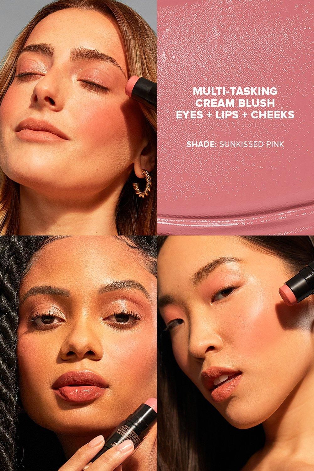 Nudestix Nudies All Over Face Matte Blush Sunkissed Pink image 4