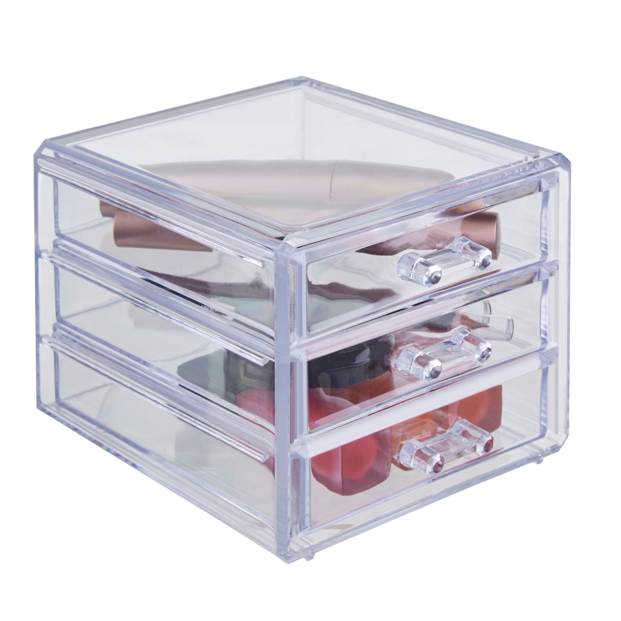 Orsina Beauty 3 Drawer Cosmetics Organiser image 2
