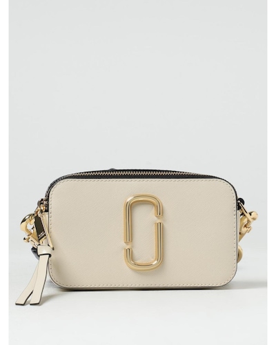 Marc Jacobs Snapshot Camera Bag Compact Wo - Beige Clutch Bags