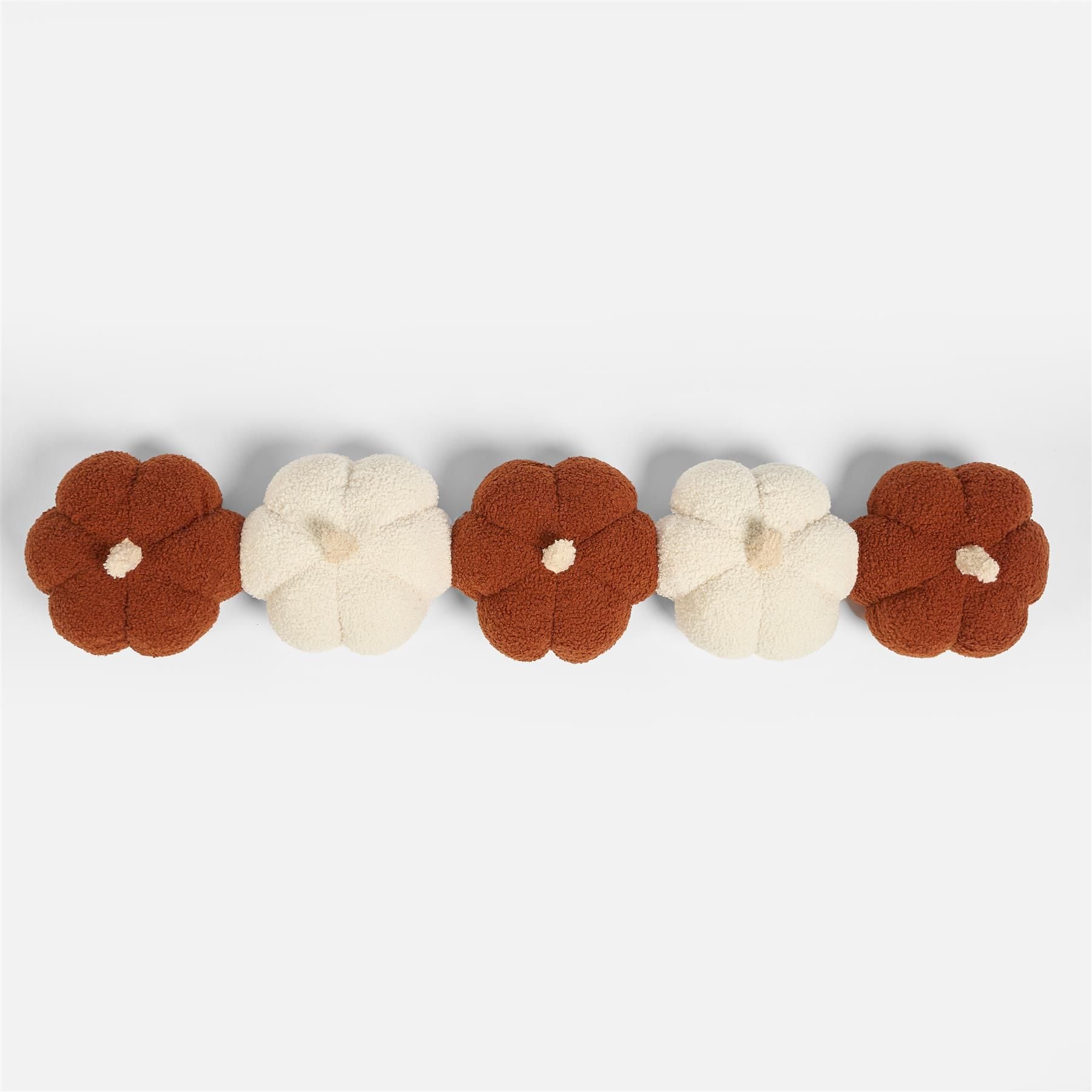 OHS Pumpkin Shaped Boucle Decorative Draught Excluder image 10