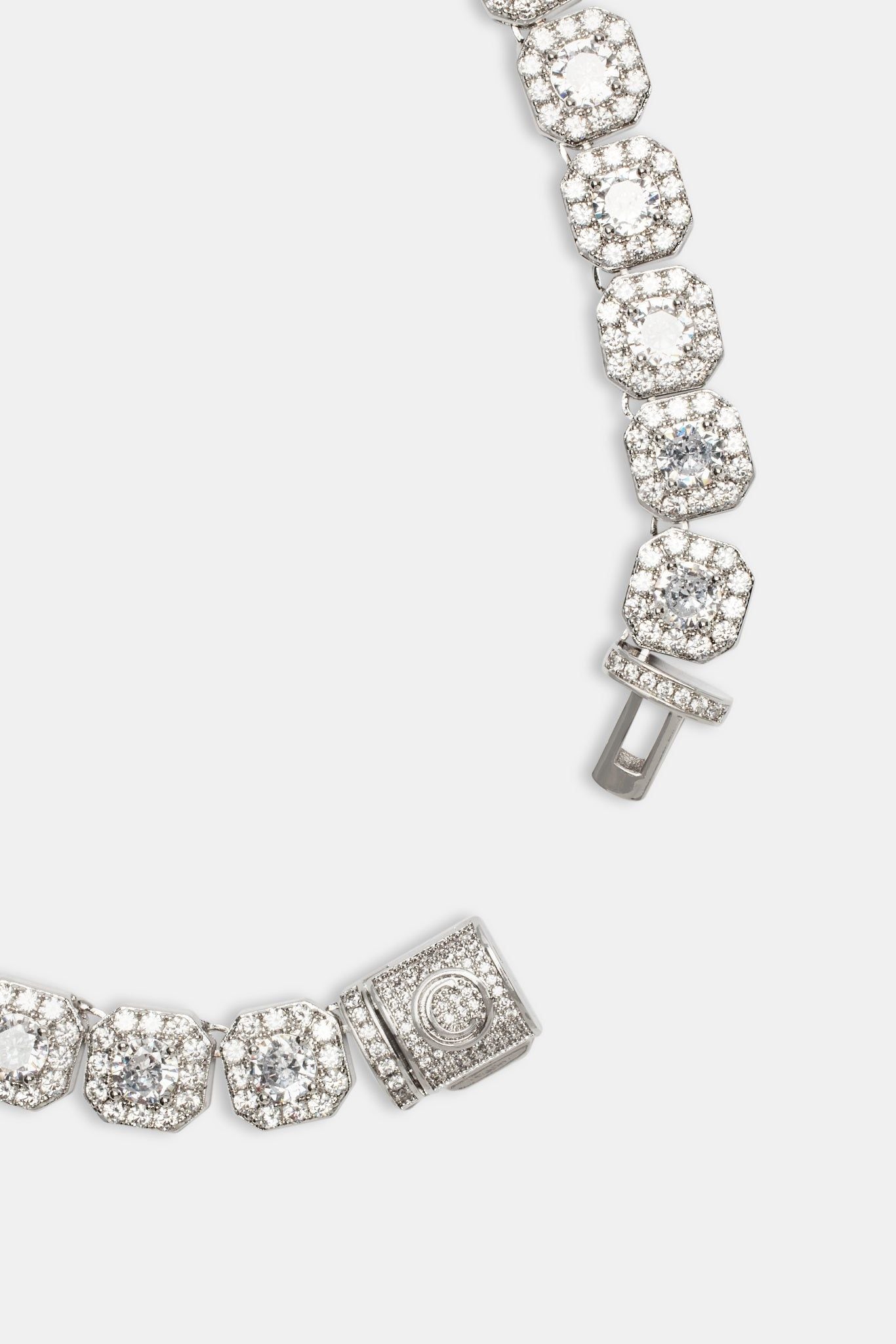 Cernucci 10mm Clustered Tennis Chain image 5