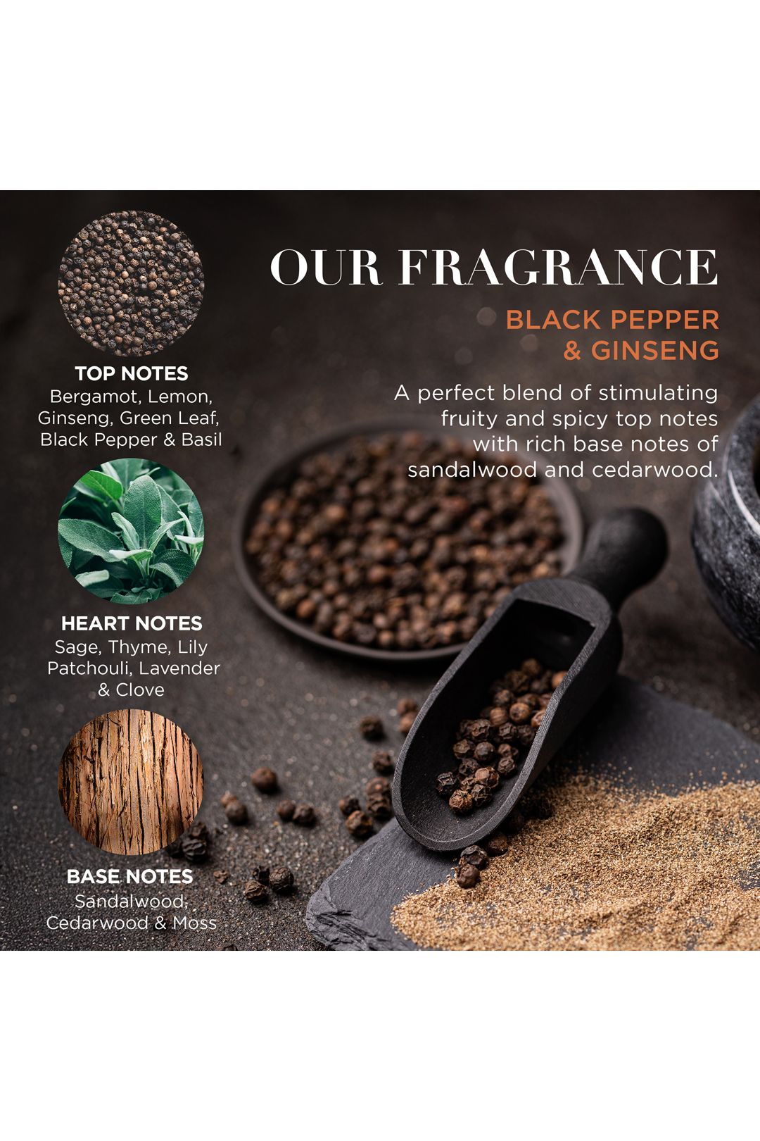 Baylis & Harding Black Pepper & Ginseng Men's Luxury Bath Kit Gift Set Multi image 5