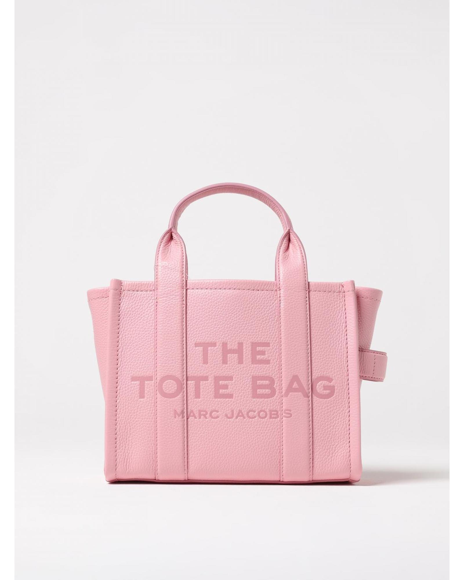 Marc Jacobs The Tote Bag Leather Tote Wo - Baby Pink image 1