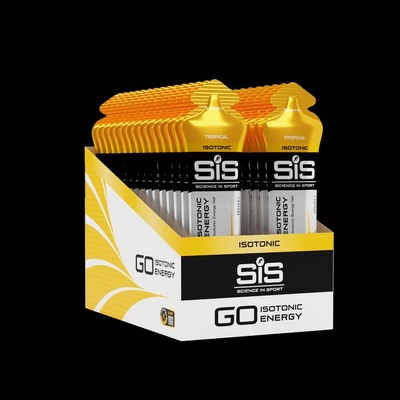 Science in Sport GO Isotonic Energy 60ml Gel - Tropical - 30 Pack