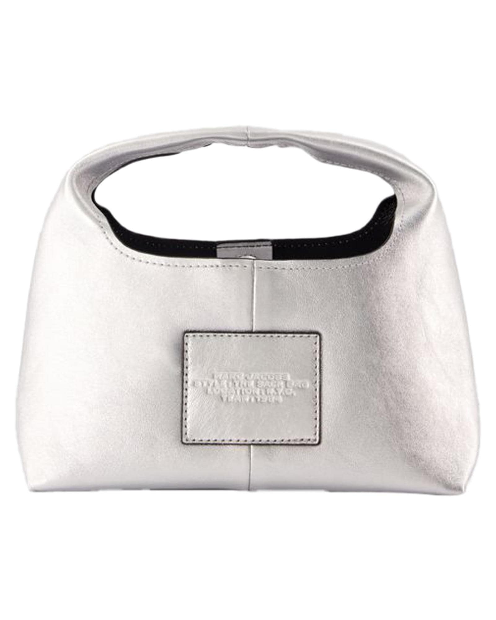 Marc Jacobs Sack Bag Handbag Wo - Metallic | Silver image 3