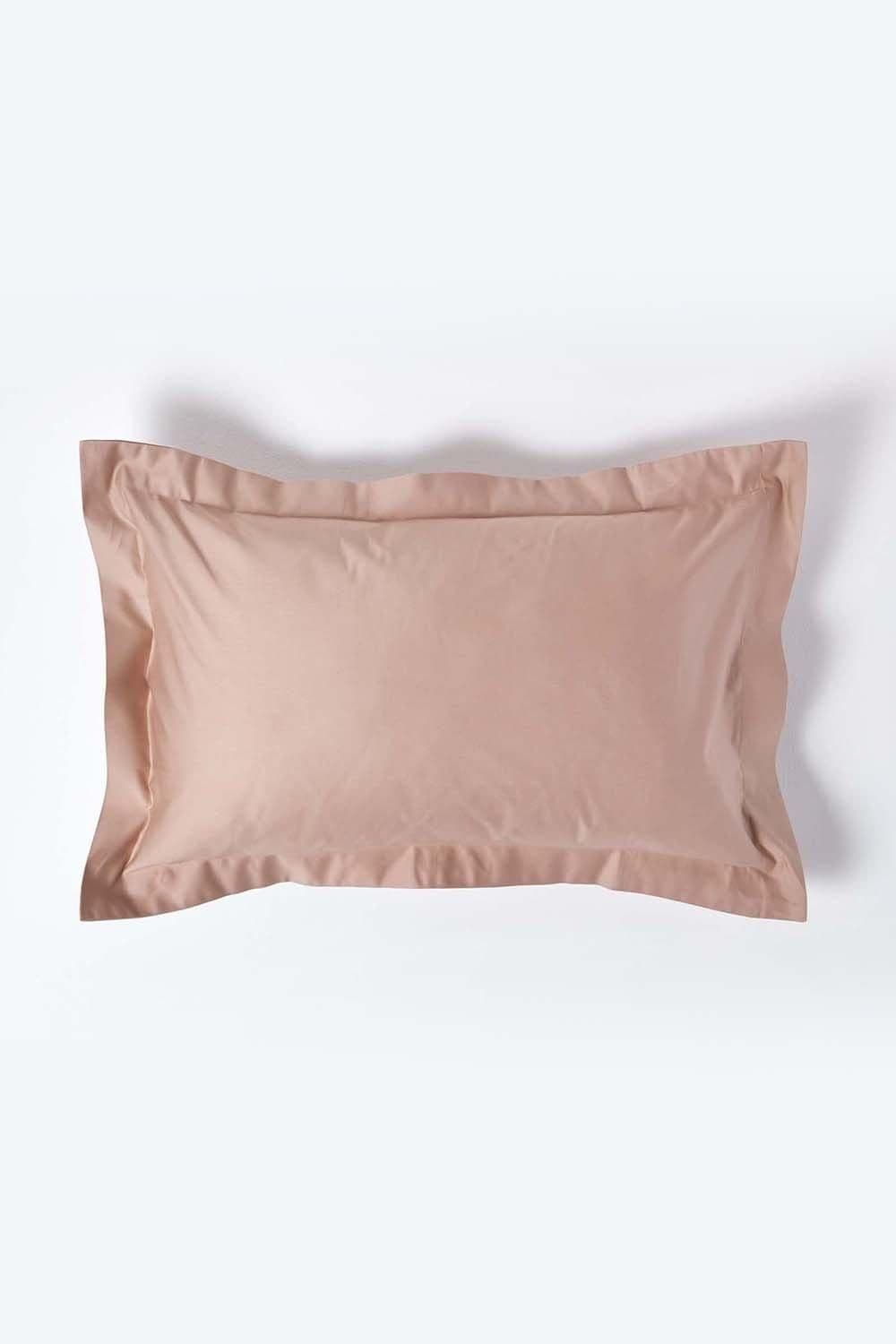 Homescapes Egyptian Cotton Oxford Pillowcase 1000 TC image 1