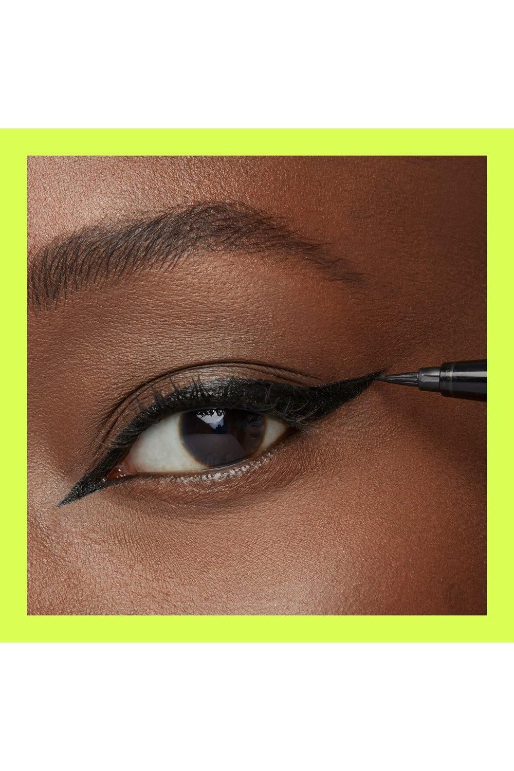 Maybelline Tattoo Liner Ink Pen Eyeliner waterproof, Brush Tip liner, Precise Lines and Tattoo impact Jet Black image 7