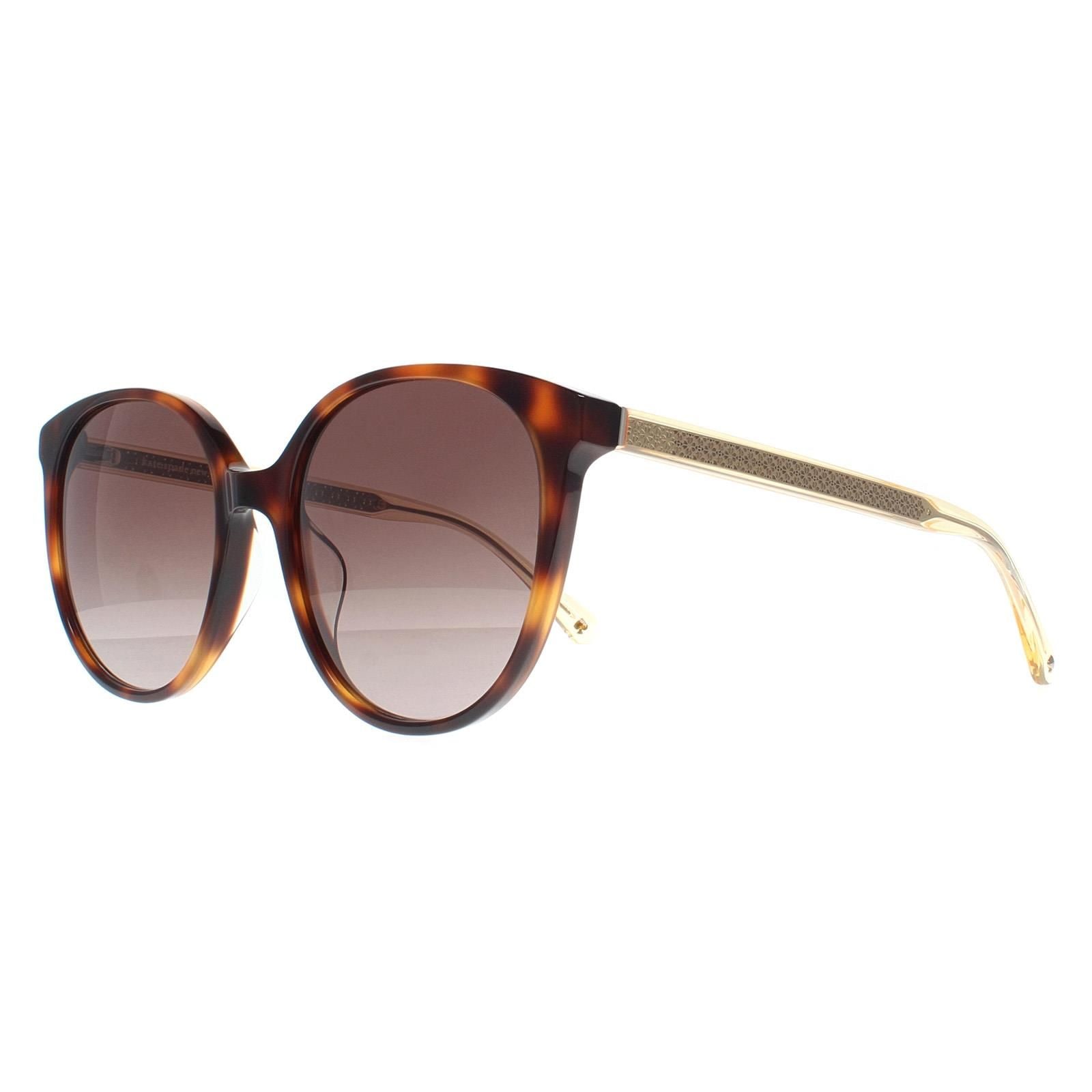 Kate Spade Oval Havana  Brown Gradient Kimberlyn/G/S image 2