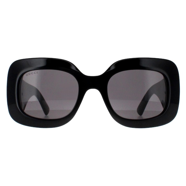 Gucci Square Black with Silver Grey GG1695S