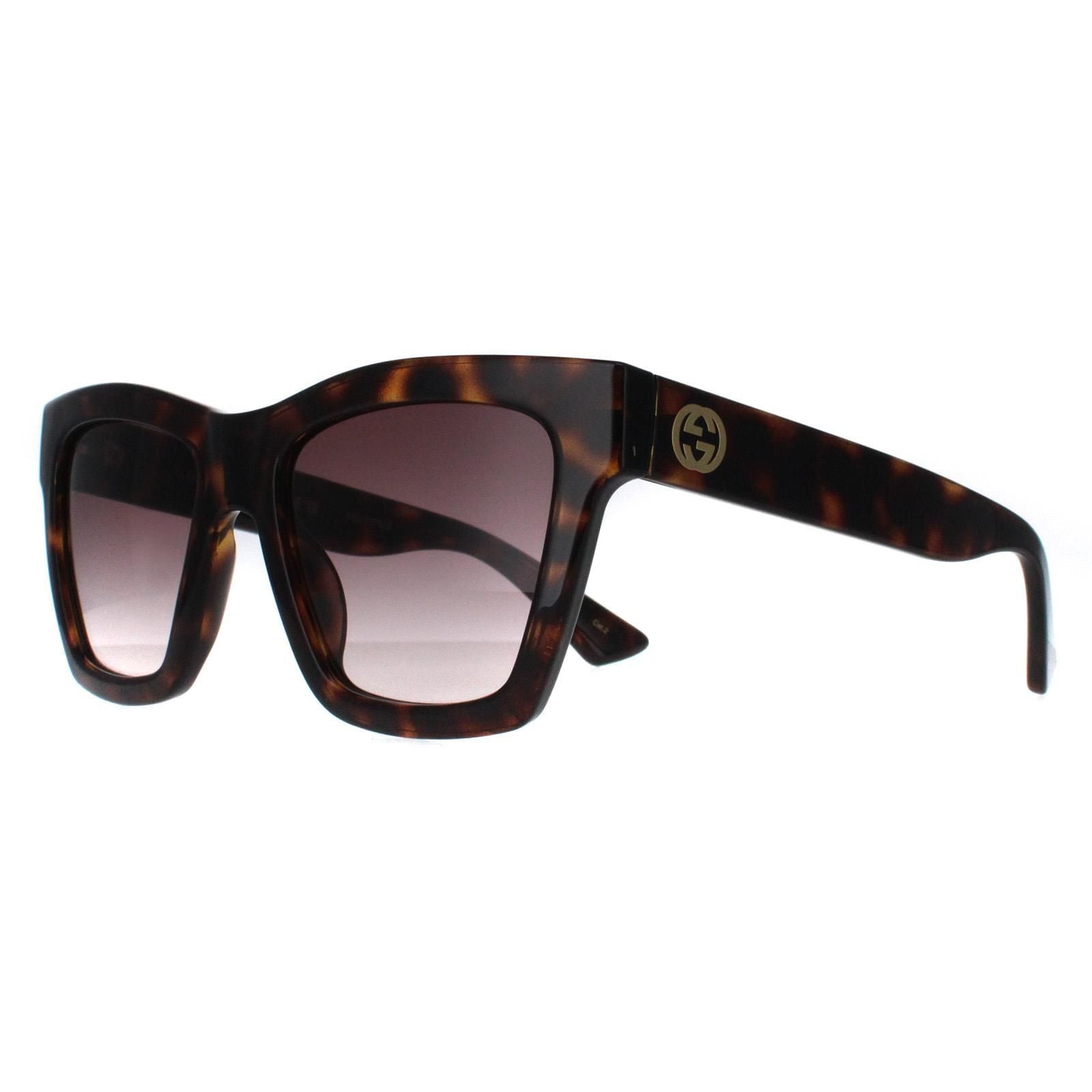 Gucci Square Havana Brown Gradient GG1714S image 2