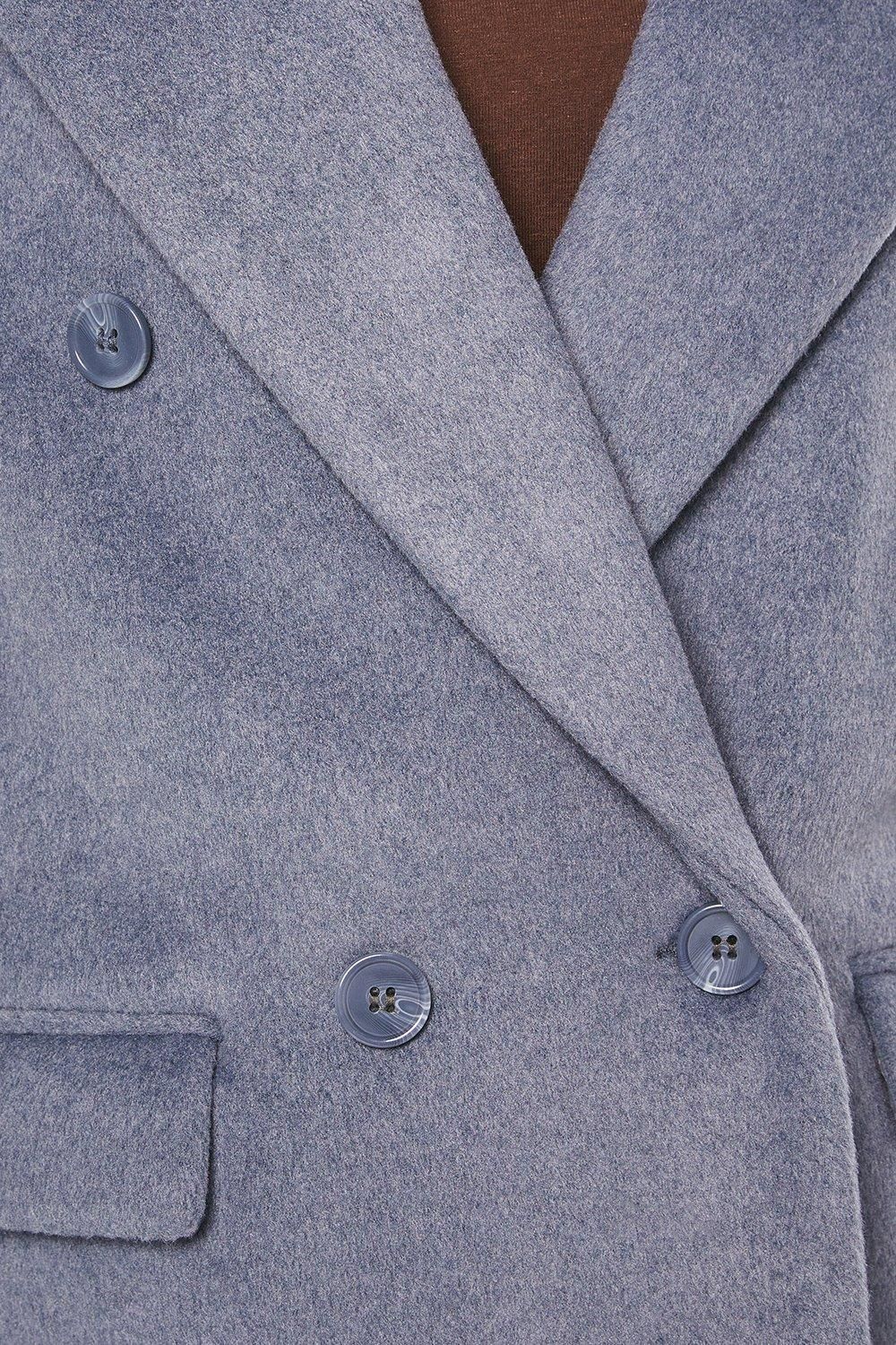 Dorothy Perkins Smart Pocket Detail Blazer Coat Blue image 5