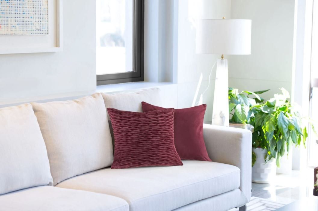 New Edge Blinds Millie Collection Soft Velvet Cushion Cover image 3