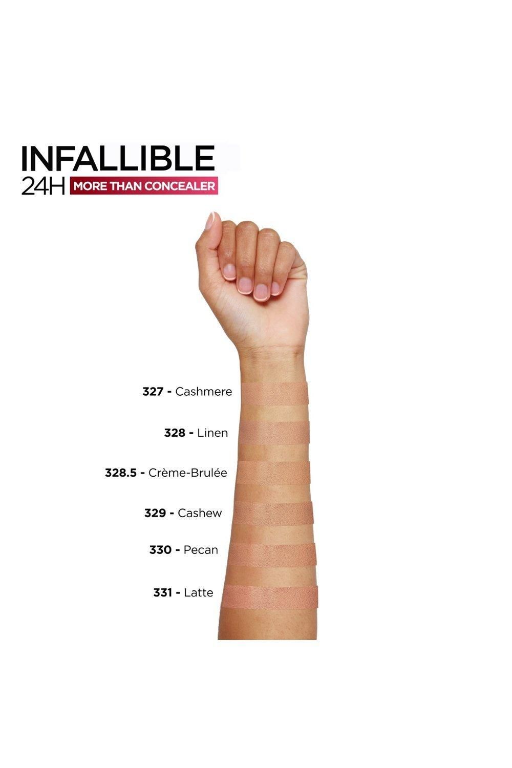 L'Oréal Paris Infaillible 24H More Than Concealer Pecan image 6