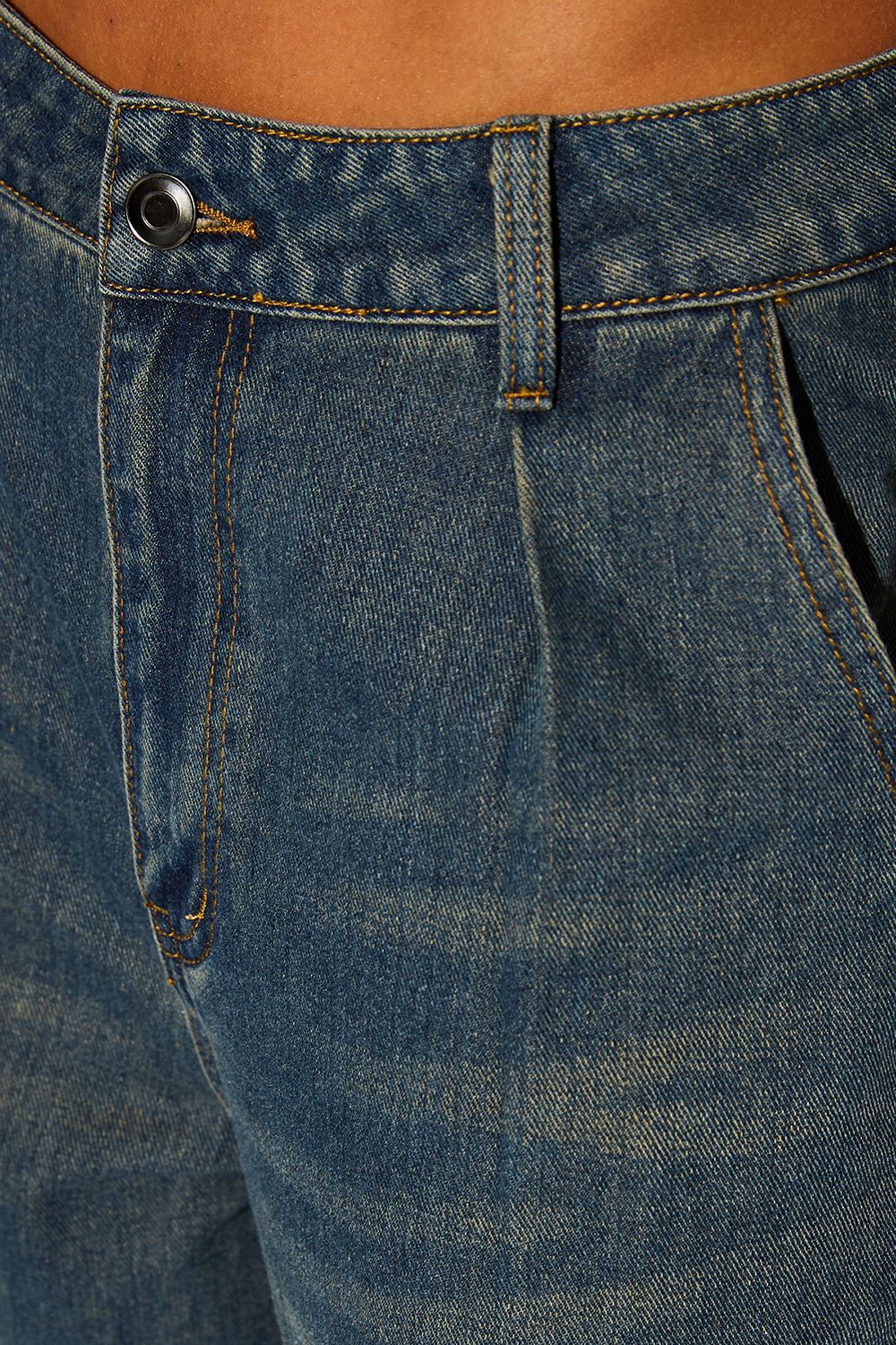 RUNWAY 1.8.1.8 Runway 1.8.1.8 Earth Toned Pleat Front Jean Earth image 4