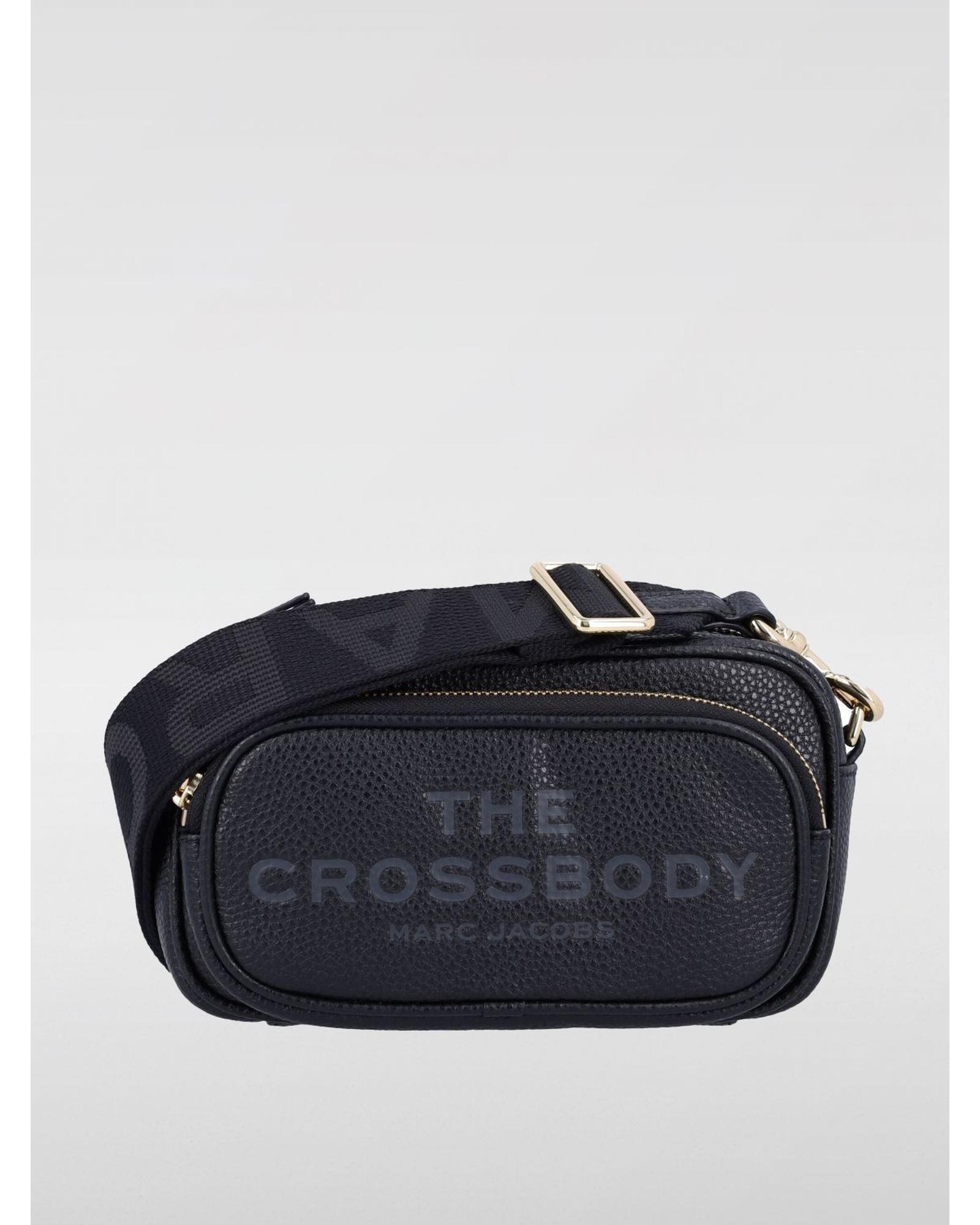 Marc Jacobs The Crossbody Pebbled Leather Bag Wo - Black Clutch Bags