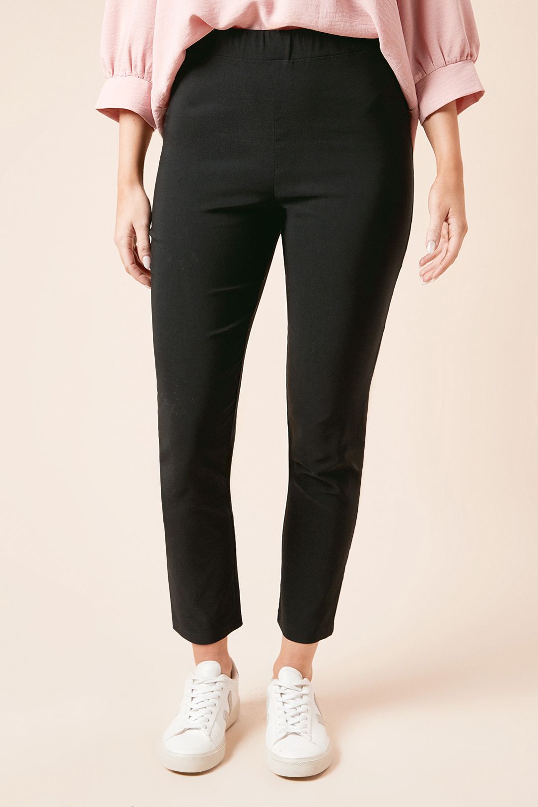 Dorothy Perkins Bengaline Skinny Trousers Black image 2