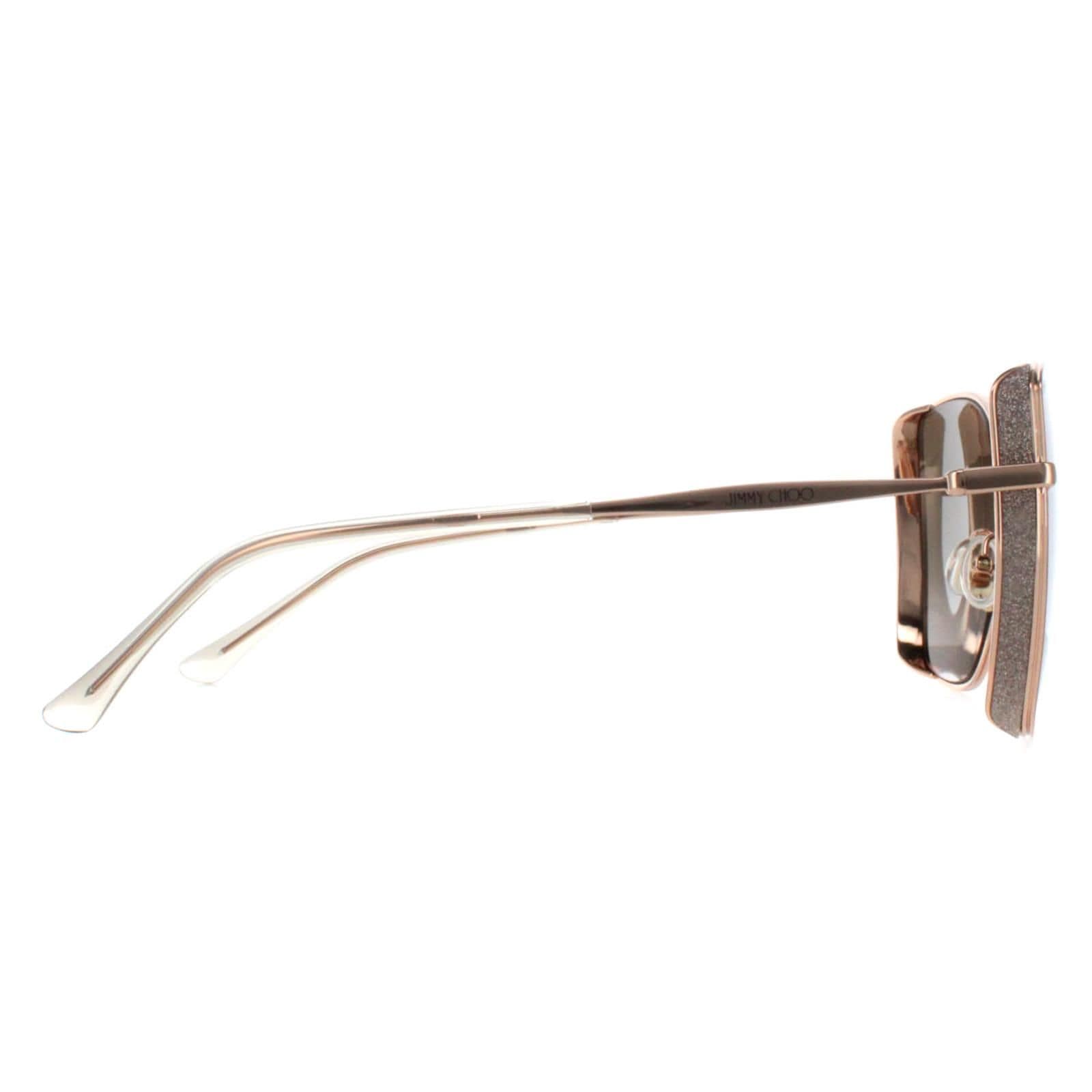 Jimmy Choo Square Copper Gold Grey Gradient ALEXIS/S image 4
