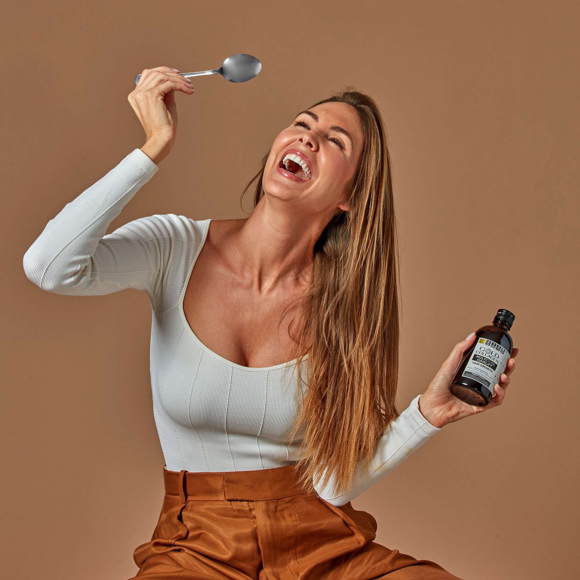 Gold Collagen Liquid Supplement Hair Growth Liquid Supplement 20 x 15ml image 4