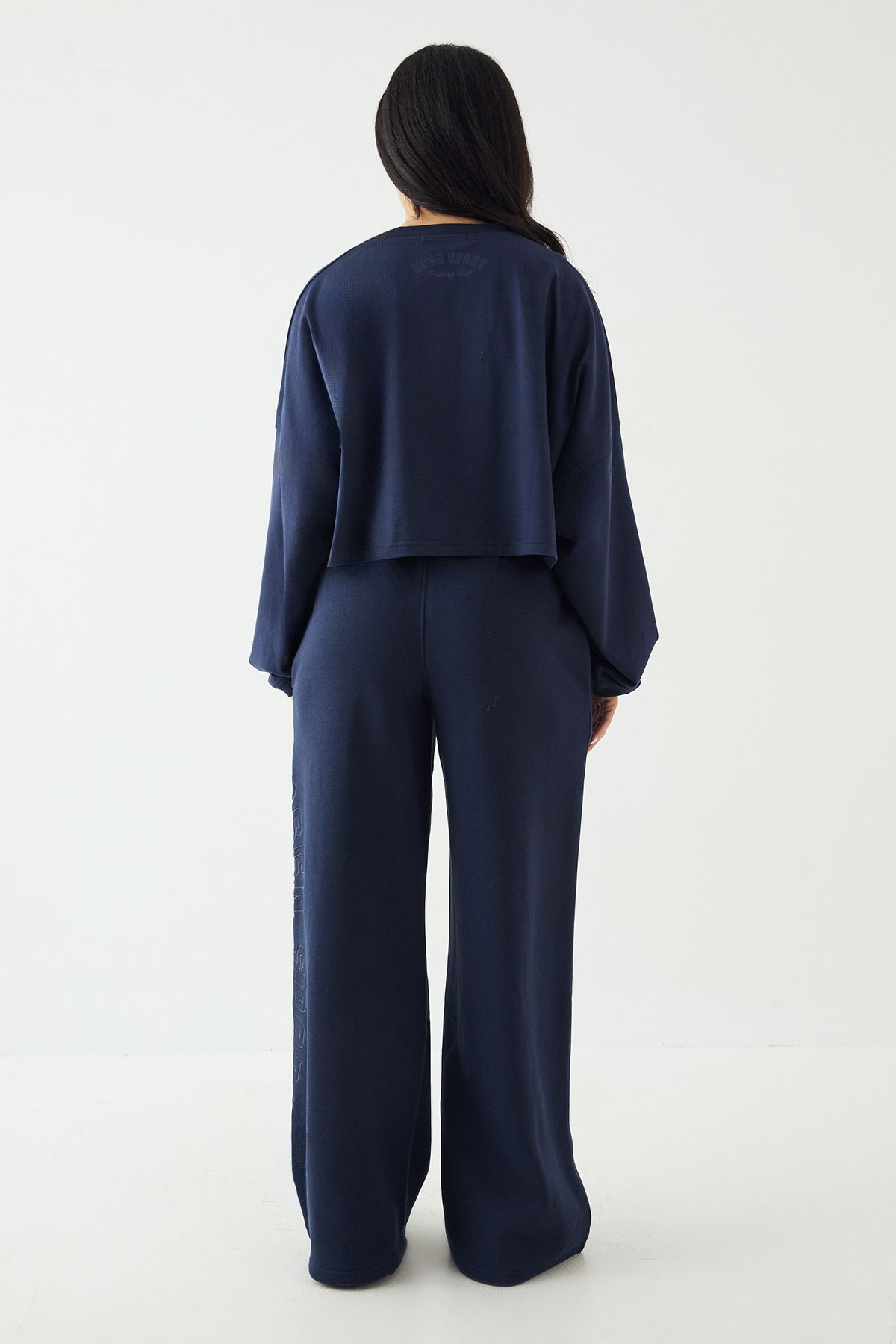 DSGN Studio DSGN Studio Sport Training Club Straight Leg Jogger Navy image 2