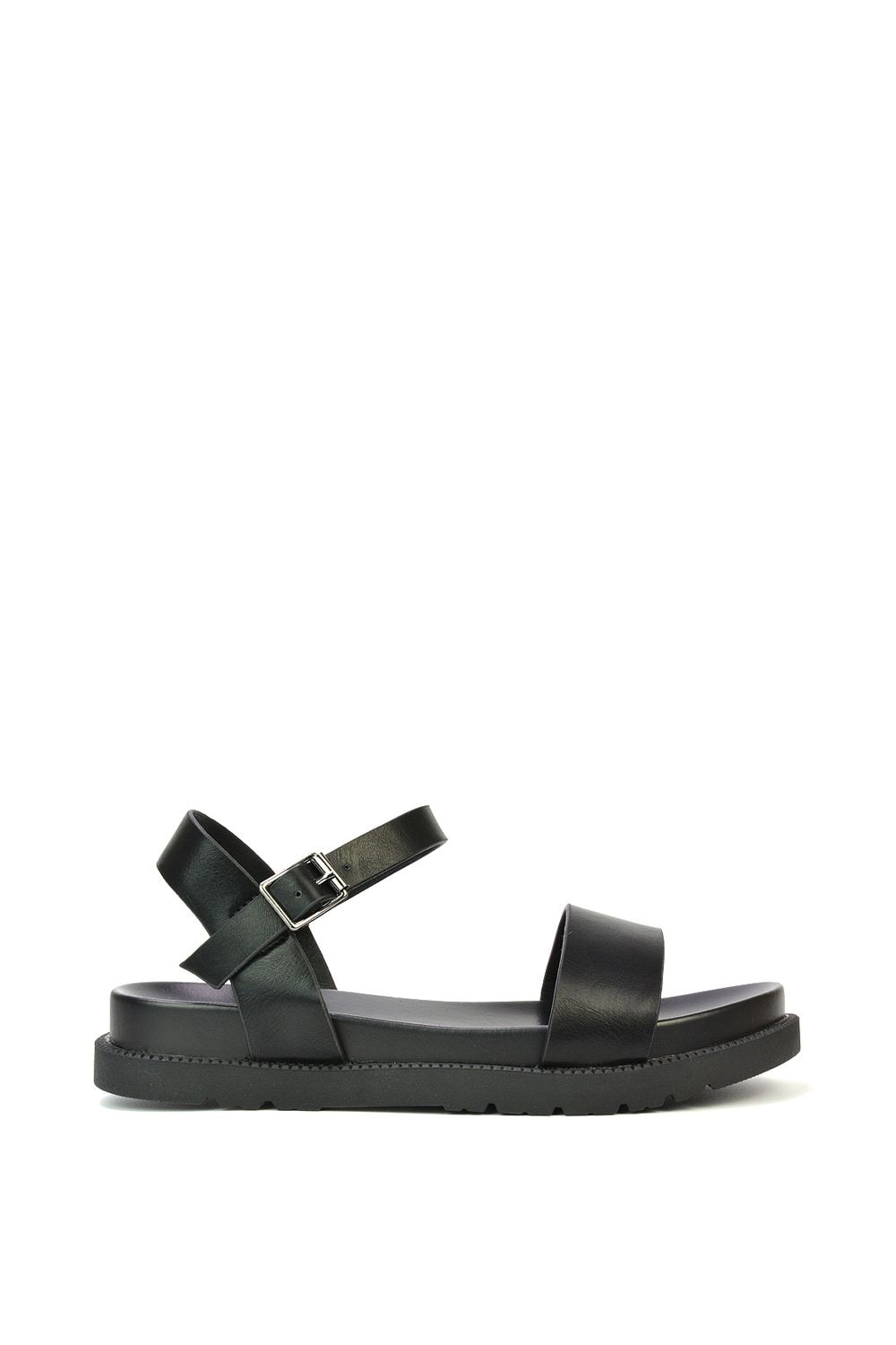 XY London 'Grace' Two Strap Open Toe Platform Sandal Shoes image 1