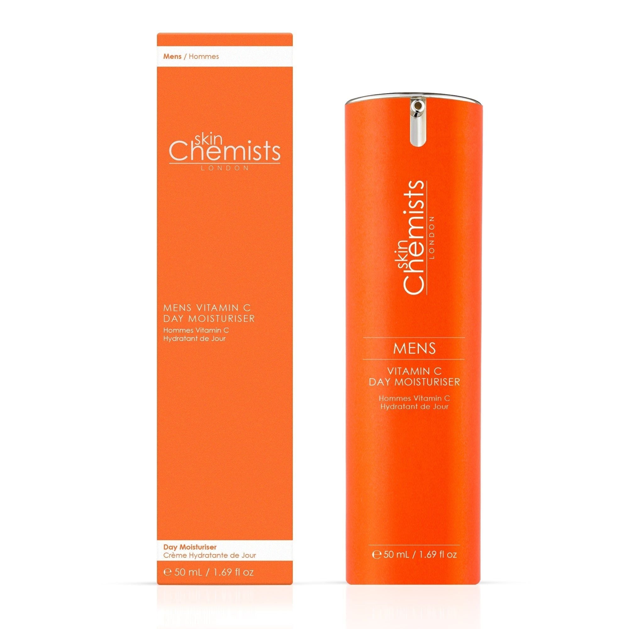 skinChemists professional Anti-Ageing Mens Vitamin C Day & Night Routine image 2