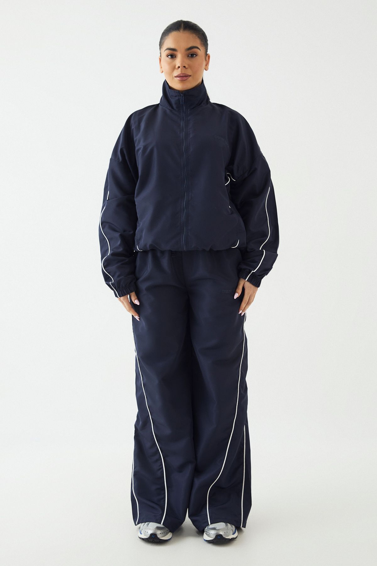 DSGN Studio DSGN Studio Training Club Nylon Track Pant Navy image 5