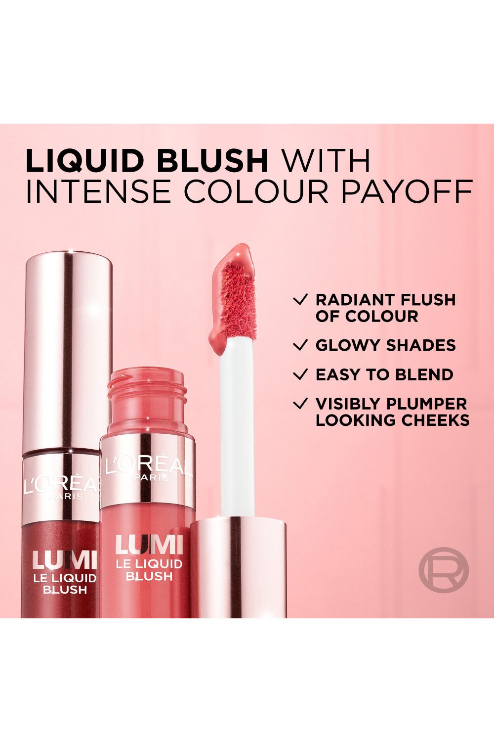 L'Oréal Paris Lumi Le Liquid Blush 10ml Glowy Warm Peach image 4