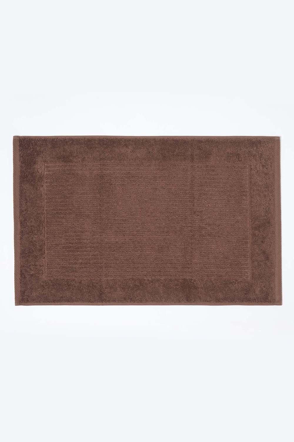 Homescapes Imperial Plain Cotton Bath Mat image 1