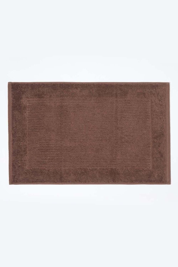 Homescapes Imperial Plain Cotton Bath Mat