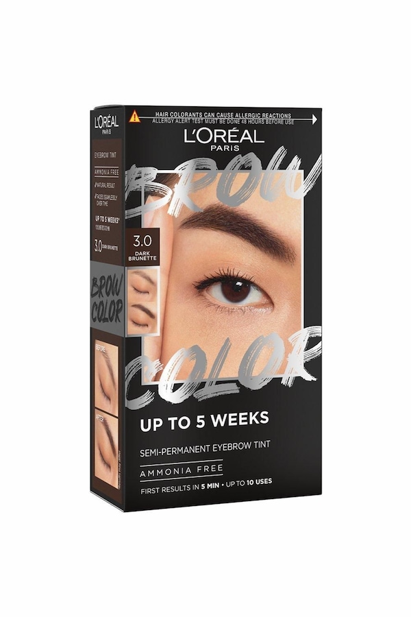 L'Oréal Paris Brow Color, Semi-Permanent Tint Dark Brunette