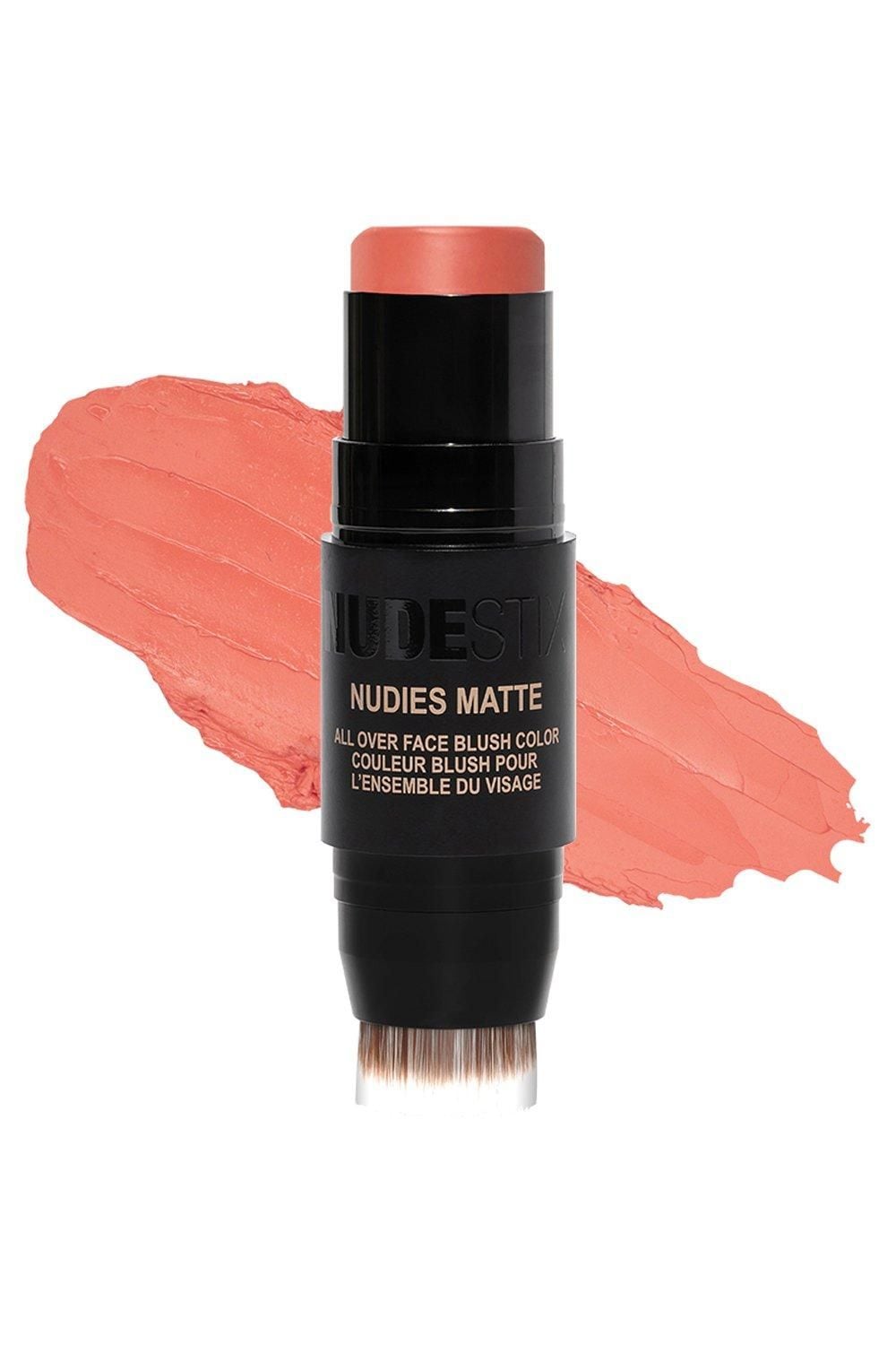 Nudestix Nudies All Over Face Matte Blush Nude Peach image 1