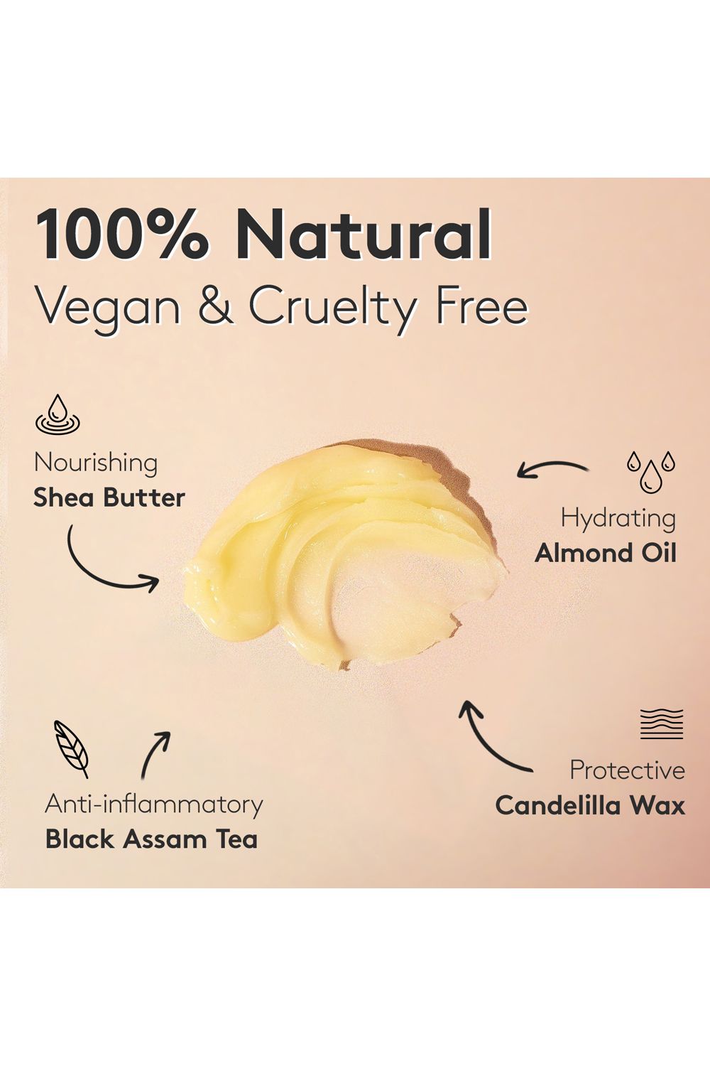 Delhicious Migh-Tea Moisturise Multipurpose Balm - Original 50g Multi image 5