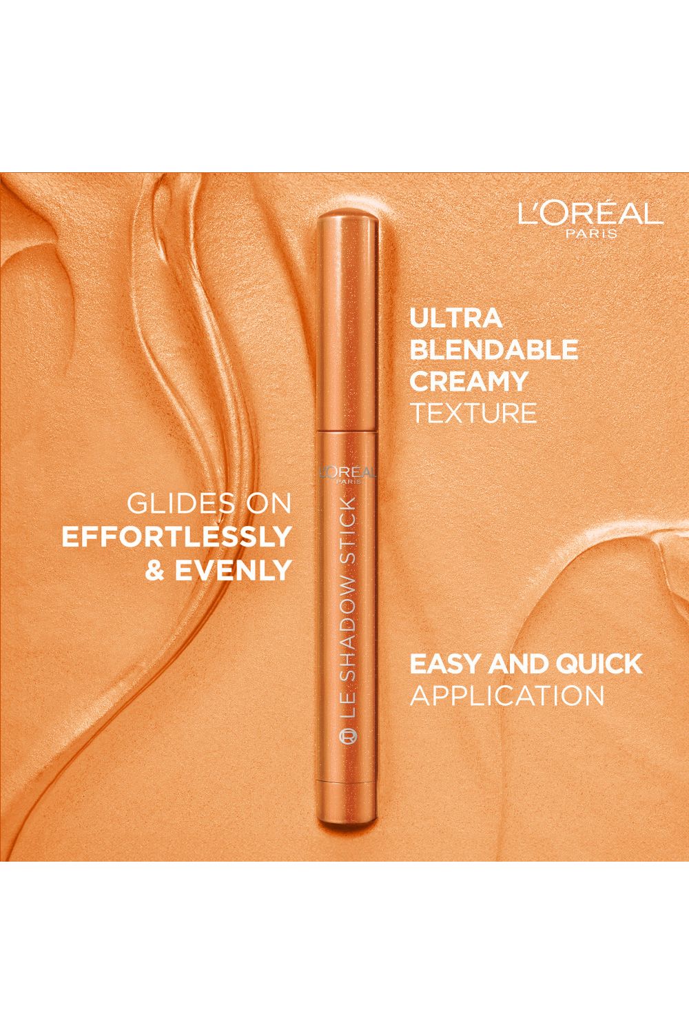 L'Oréal Paris Le Shadow Stick Eyeshadow 1.4g 440 Foiled Copper image 3