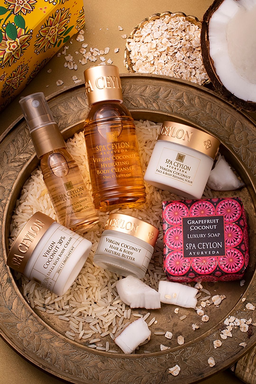 Spa Ceylon Virgin Coconut - Home Spa Set image 2