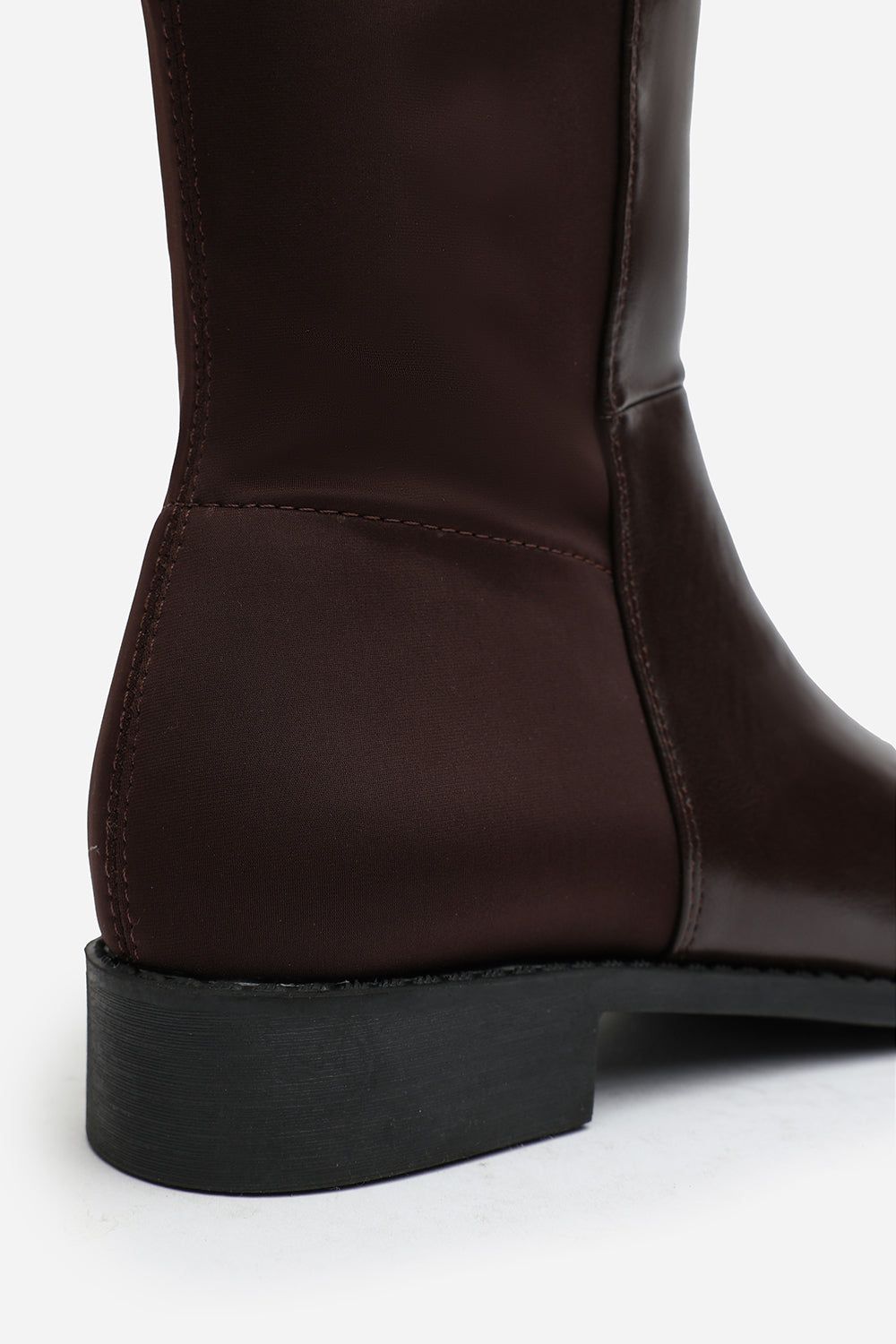 Where's That From 'Diem' Over Тhe Knee Pull On Boots with Low Heel image 4