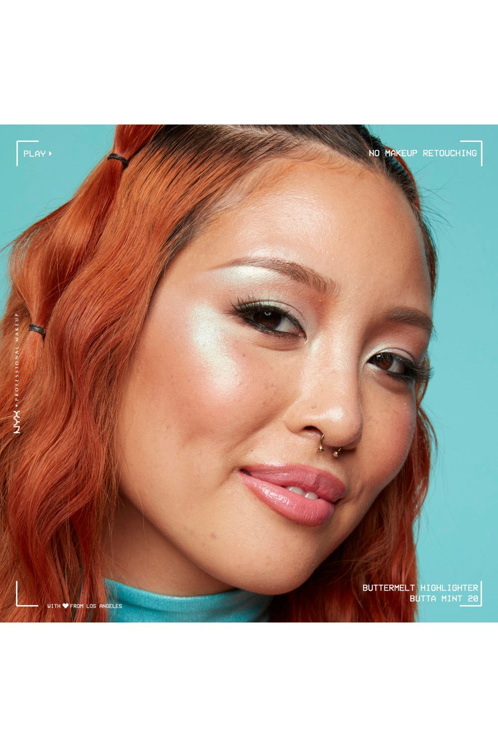 NYX Professional Makeup Buttermelt Highlighter 5g Butta Mint image 8