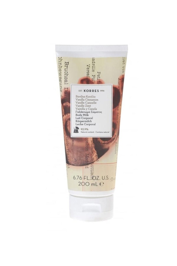 Korres Vanilla Cinnamon Body Smoothing Milk Clear