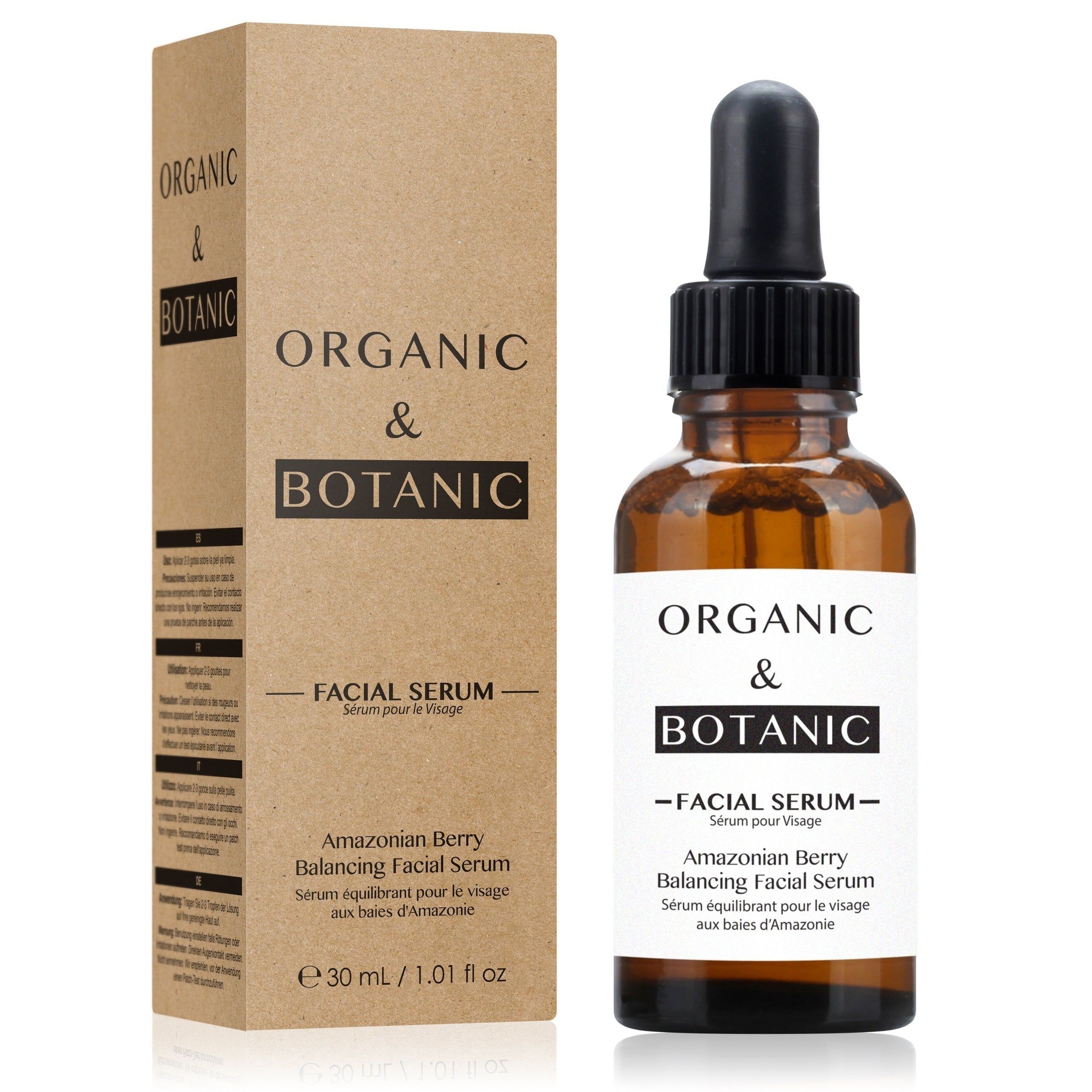 Organic & Botanic Amazonian Berry Facial Serum 30ml image 2