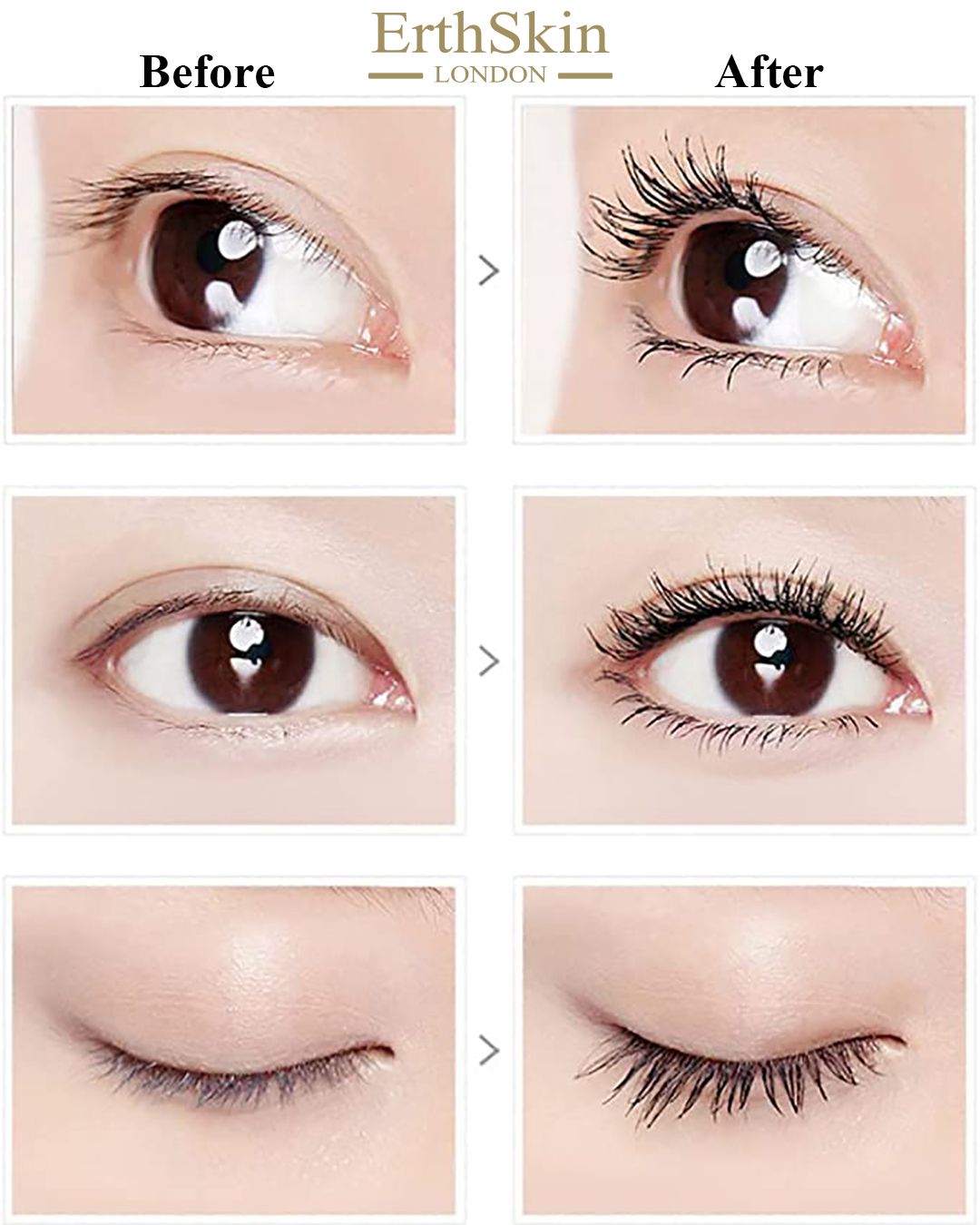 Erth Skin London Waterproof Lash lift Mascara 12ml image 3