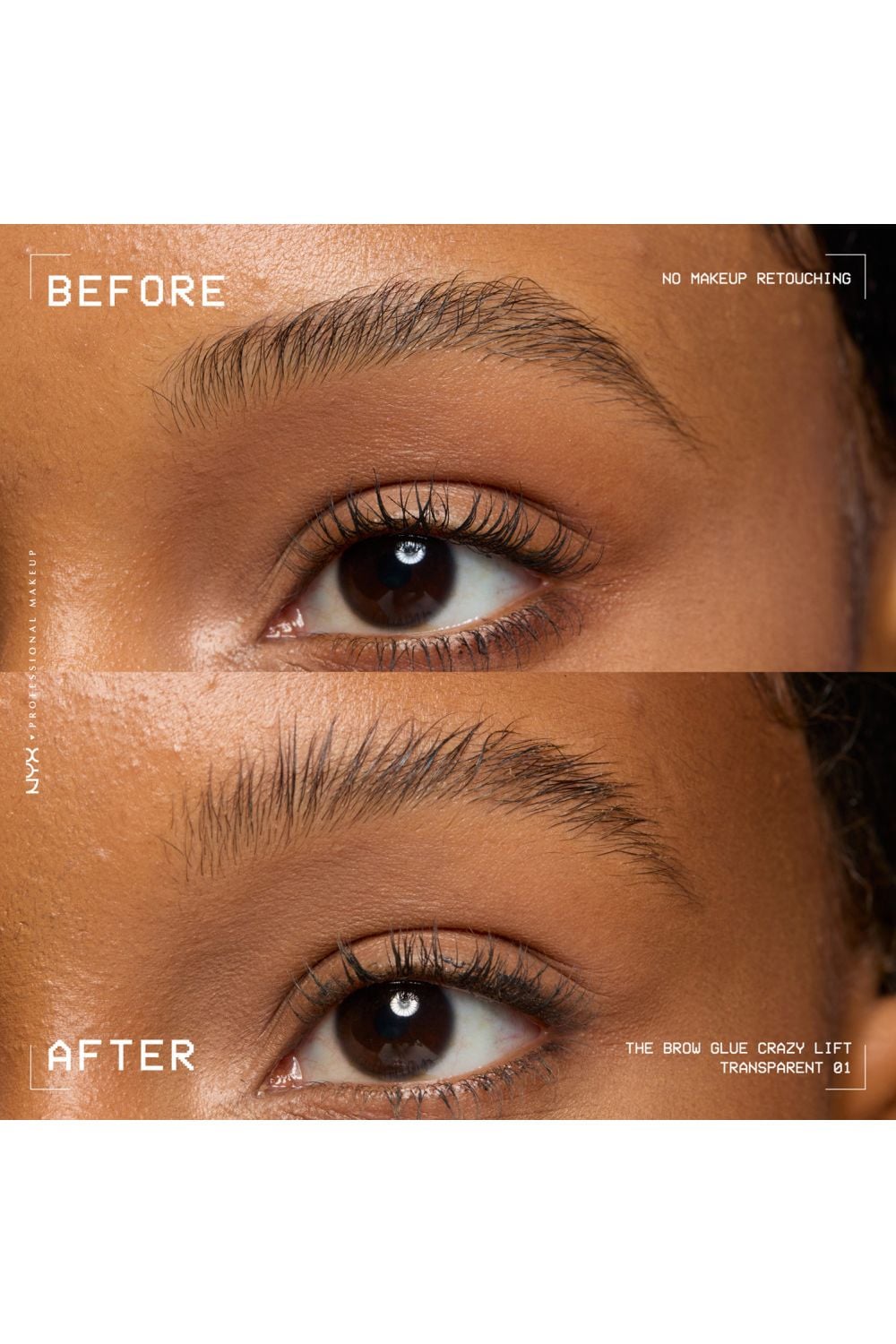 NYX Professional Makeup The Brow Super Glue 7ml Transparent image 3