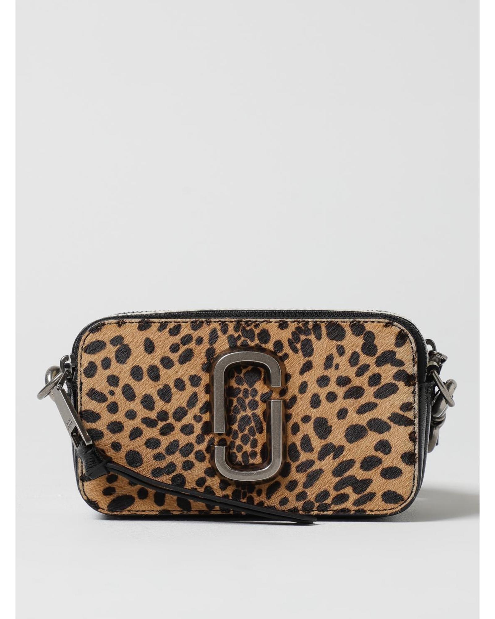 Marc Jacobs Snapshot Camera Bag Calf Hair Wo - Black Clutch Bags