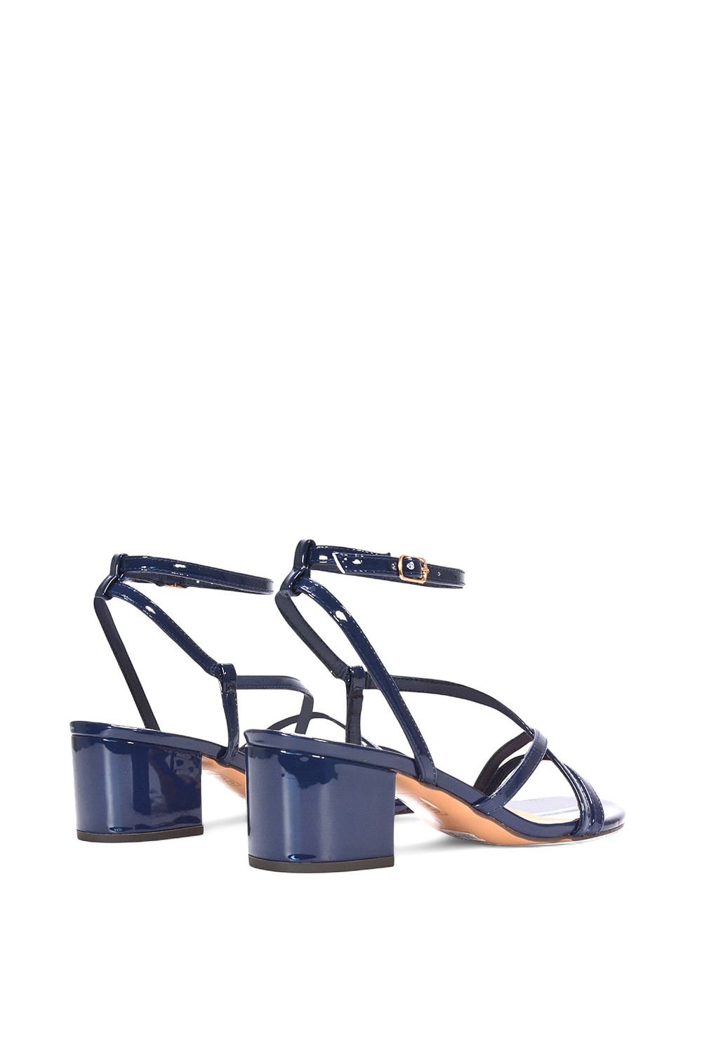 XY London 'Maria' Block Heel Strappy Sandal Shoes image 4