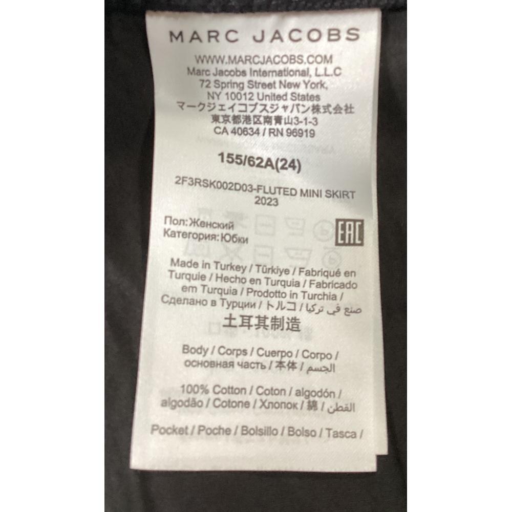 Marc Jacobs Preloved Aline Denim Mini Skirt Wo - Black Midi image 9