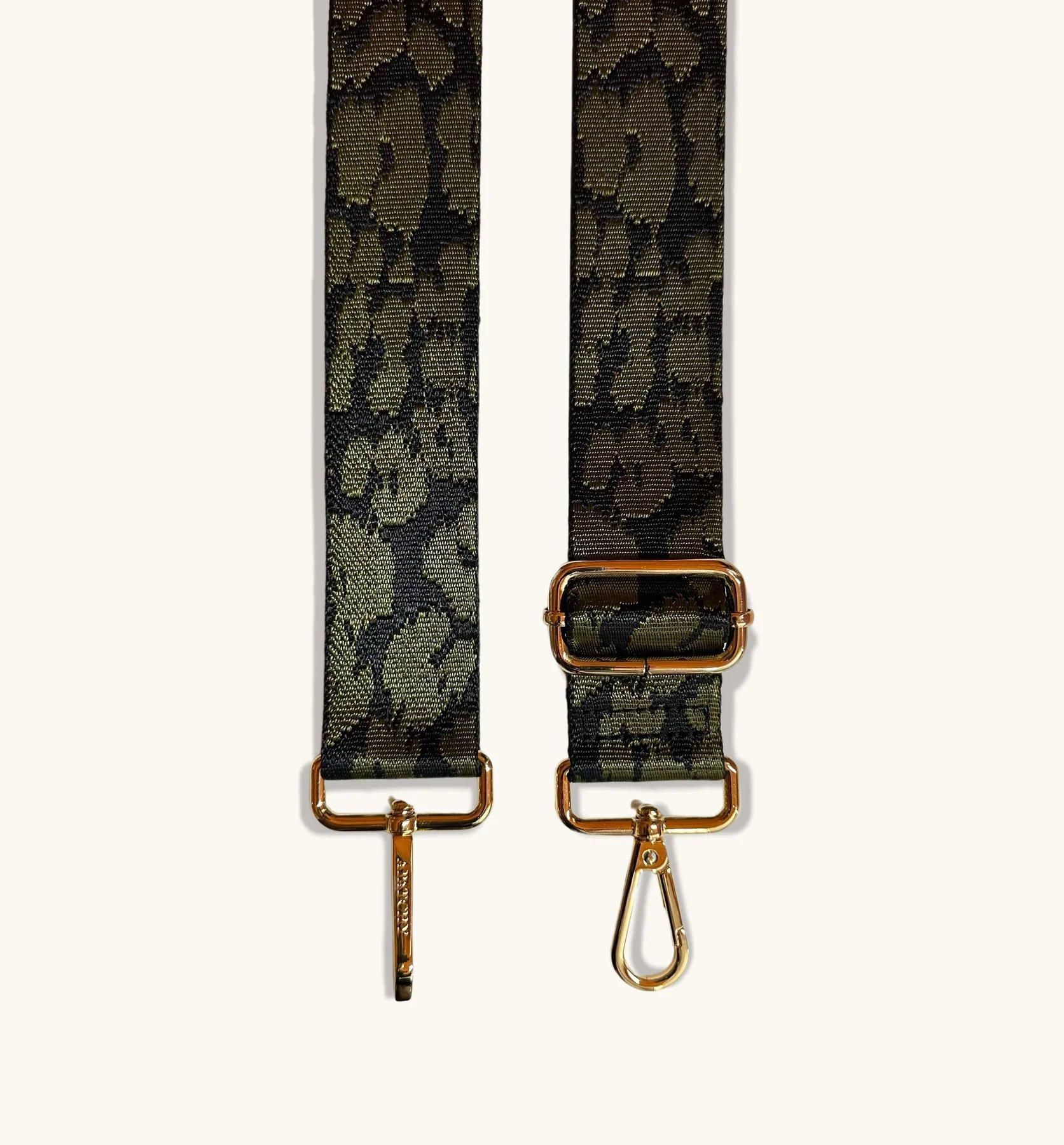 Apatchy London Olive Green Cheetah Strap image 1