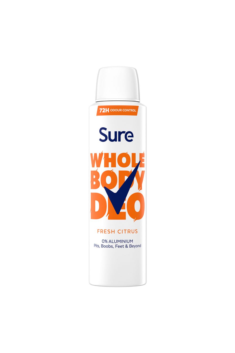 Sure Fresh Citrus Whole Body 'Deodorant Spray' Aluminium Free 150ml, 3pk image 6