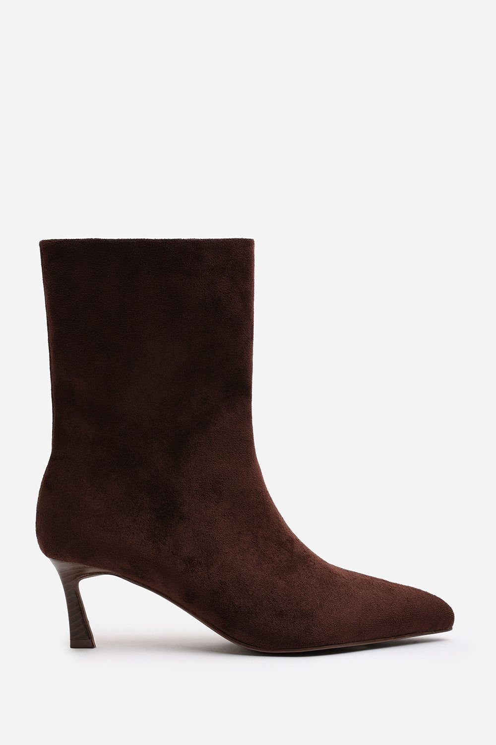 Where's That From 'Aubrey' Suede Pointed Toe Ankle Low Heel Boot image 2