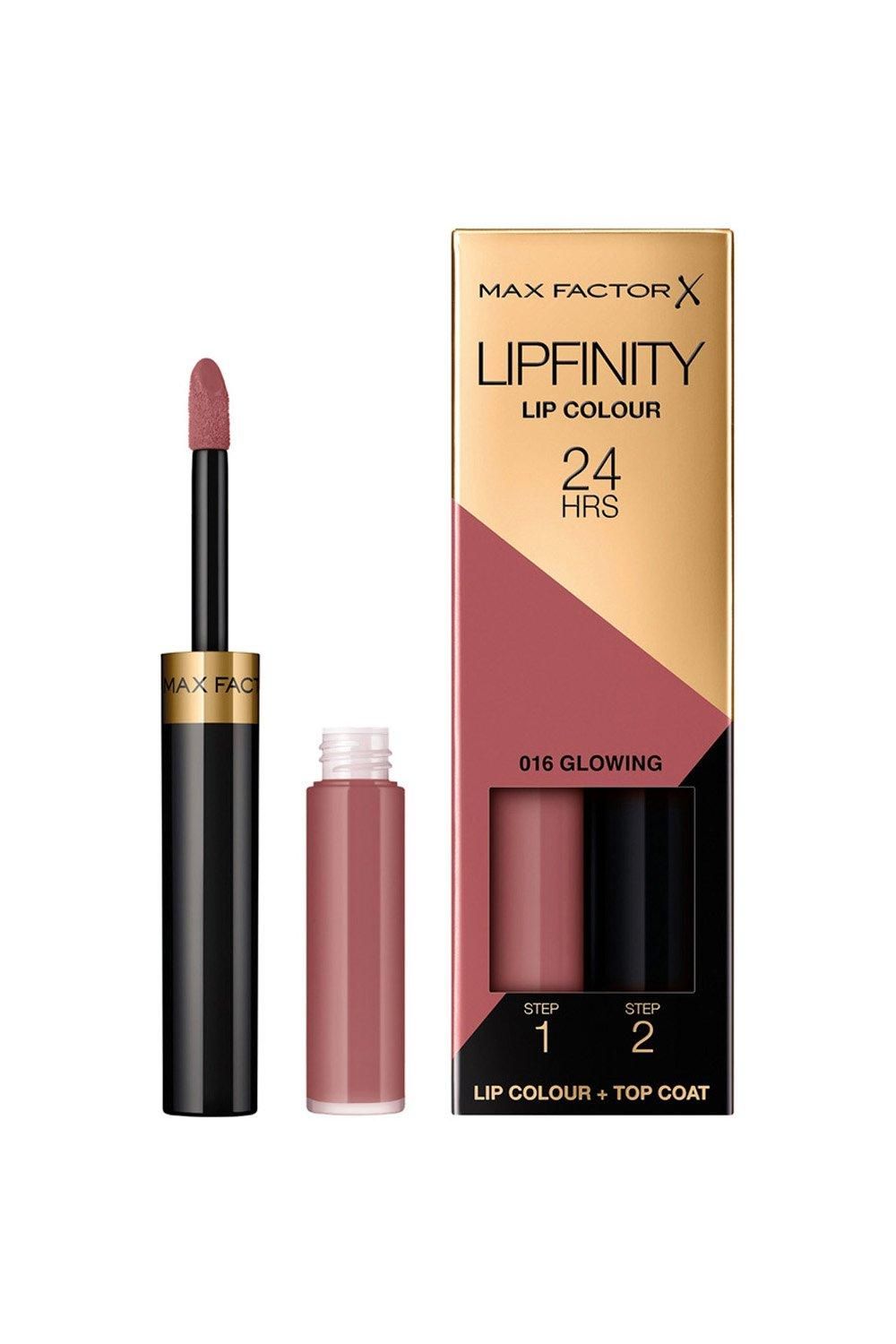 Max Factor Lipfinity 2-Step Long Lasting Lipstick 016 Glowing image 1