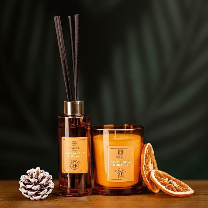 Marco Paul Winter Spice And Orange Scented Candles and Diffuser image 3