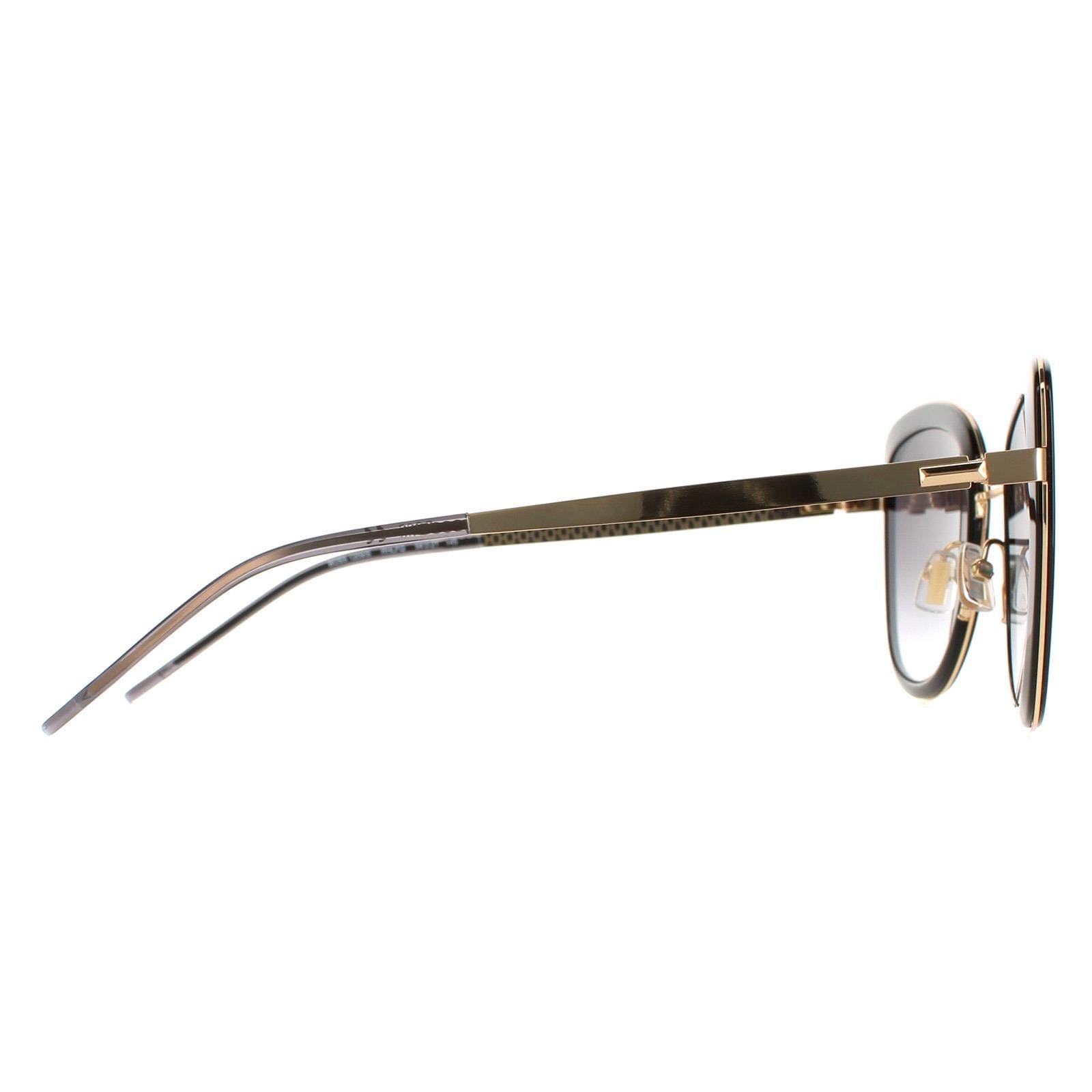 Hugo Boss Fashion Gold Black Grey Gradient Gold Mirror  BOSS 1209/S image 4